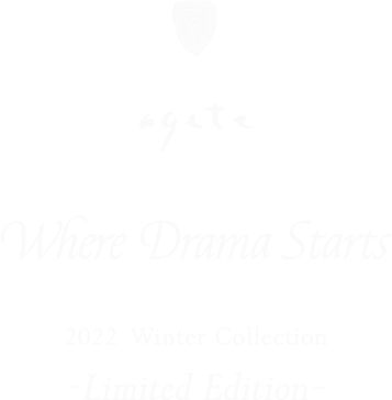 agete|2022 Winter Collection Limited